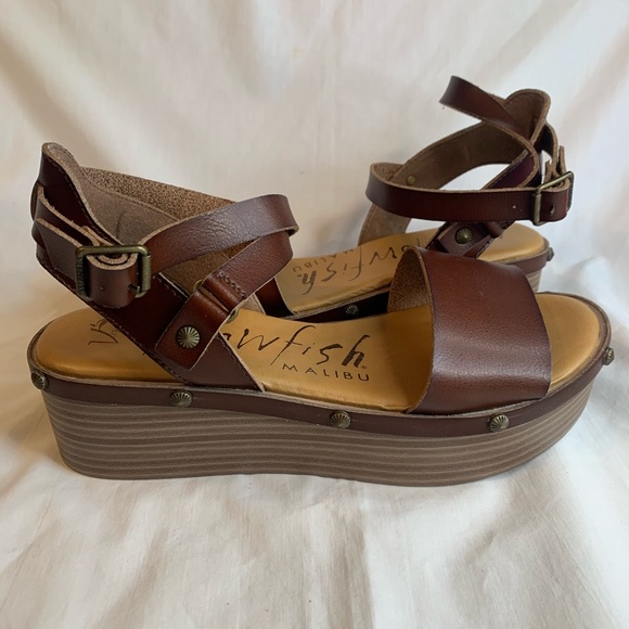 Blowfish Shoes | Blowfish Vegan Platform Sandals 9 | Poshmark